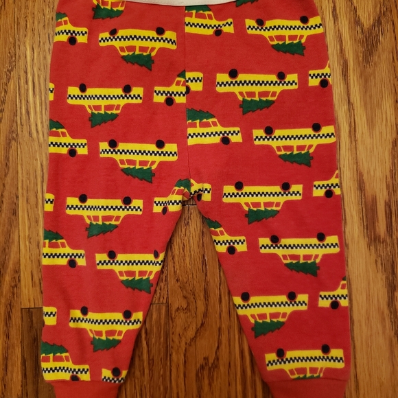 HTF Baby Gap Taxi Christmas Tree PJ Pants - Picture 2 of 4